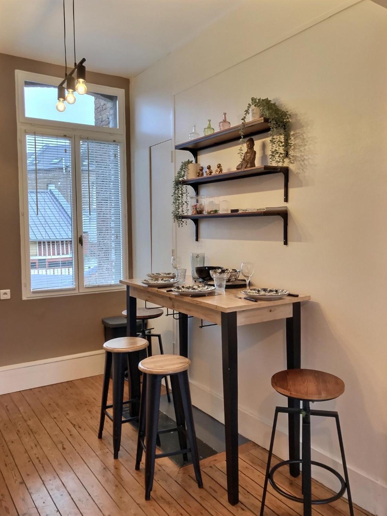 Beau Duplex Proche Centre Gare Apartment อาเมียงส์ ภายนอก รูปภาพ